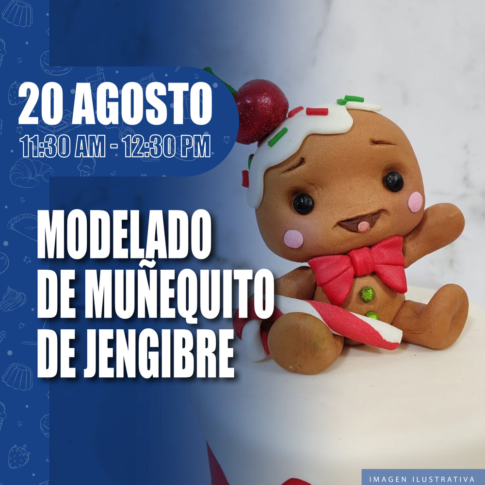 Modelado de Muñequito de Jengibre