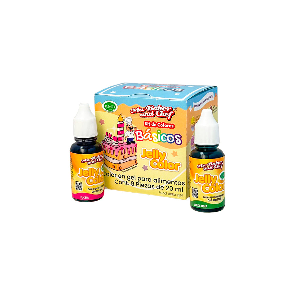 KIT DE JELLY COLOR (9 DE 20 ML)