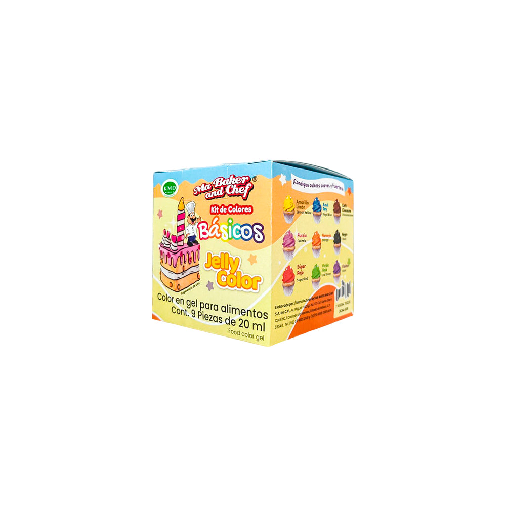 KIT DE JELLY COLOR (9 DE 20 ML)