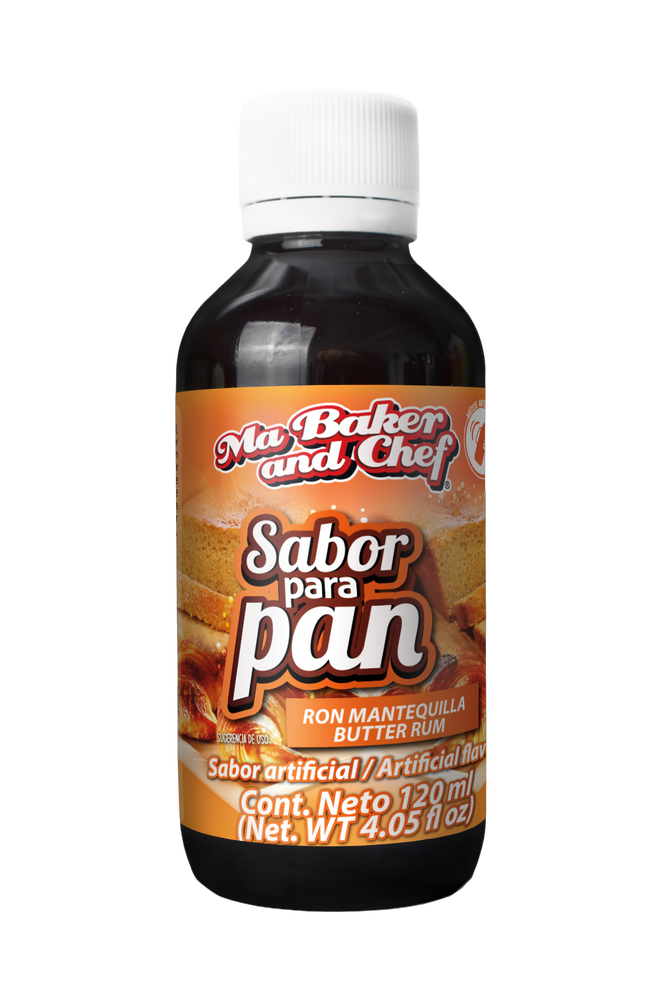 Sabor para PAN 120 ML RON MANTEQUILLA COMERCIAL