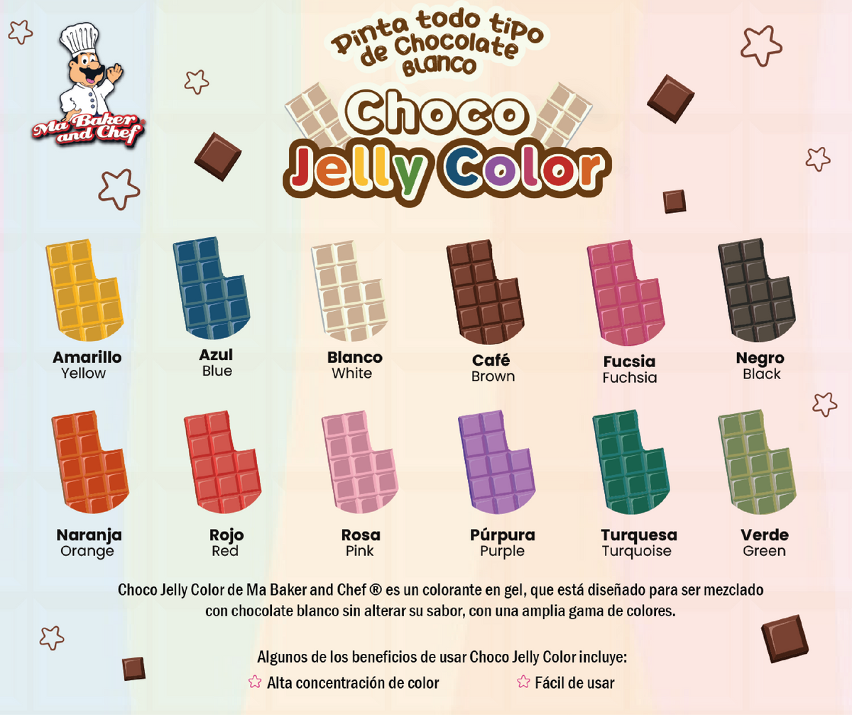 Choco Jelly Color – Ma Baker and Chef