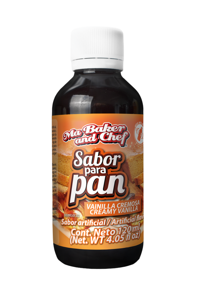Sabor para PAN 120 ML VAINILLA CREMOSA