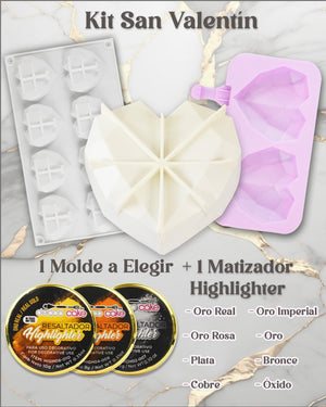 Kit  Moldes con  Highlighter de Regalo