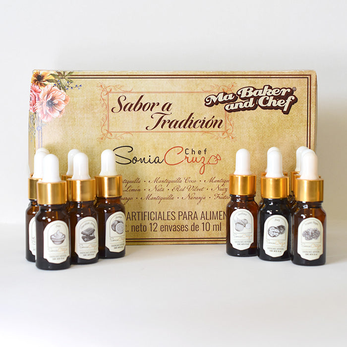 Sabor a Tradición  (Saborizantes) Sonia Cruz 12 pz