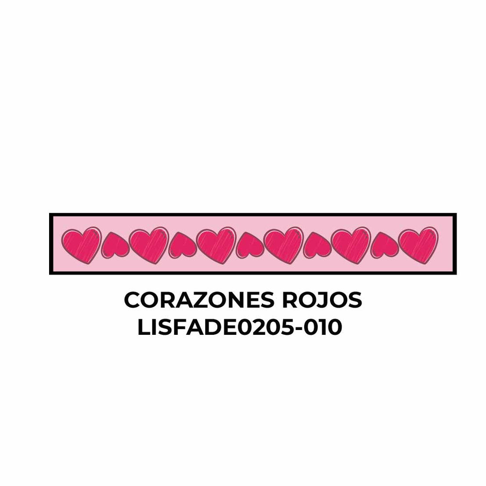 Listón Fantasía Decorado San Valentín