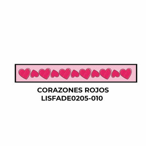 Listón Fantasía Decorado San Valentín