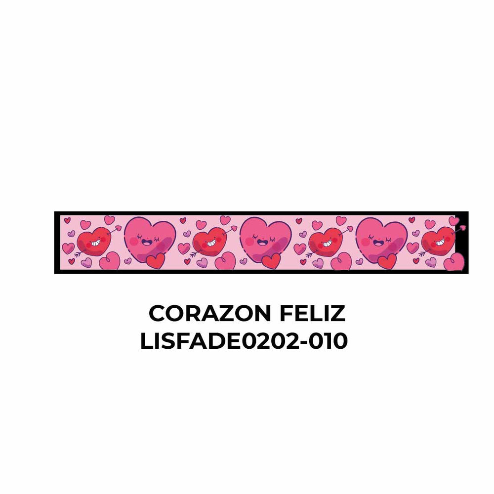 Listón Fantasía Decorado San Valentín