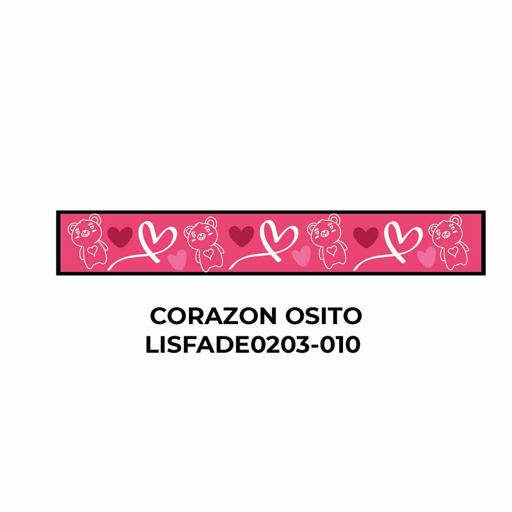 Listón Fantasía Decorado San Valentín