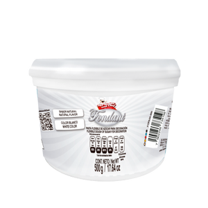 FONDANT EN PASTA NATURAL BLANCO