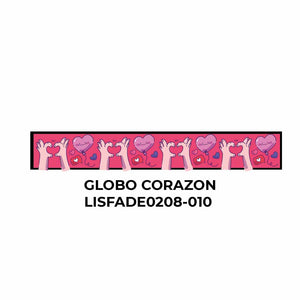 Listón Fantasía Decorado San Valentín