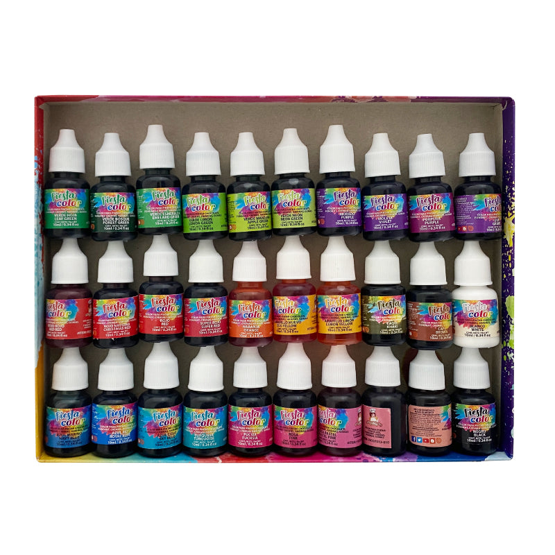 Kit de Fiesta Color 10ML- Los 30 Colores más solicitados