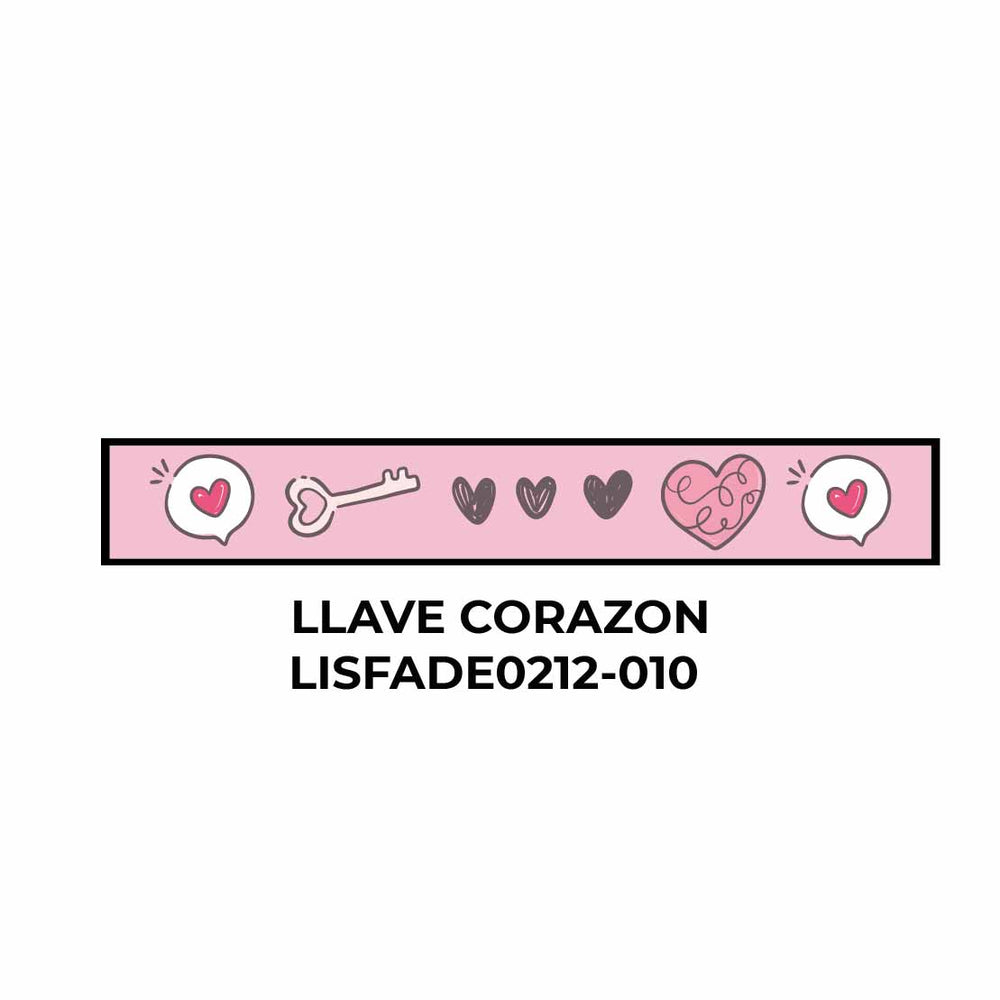 Listón Fantasía Decorado San Valentín