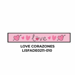 Listón Fantasía Decorado San Valentín
