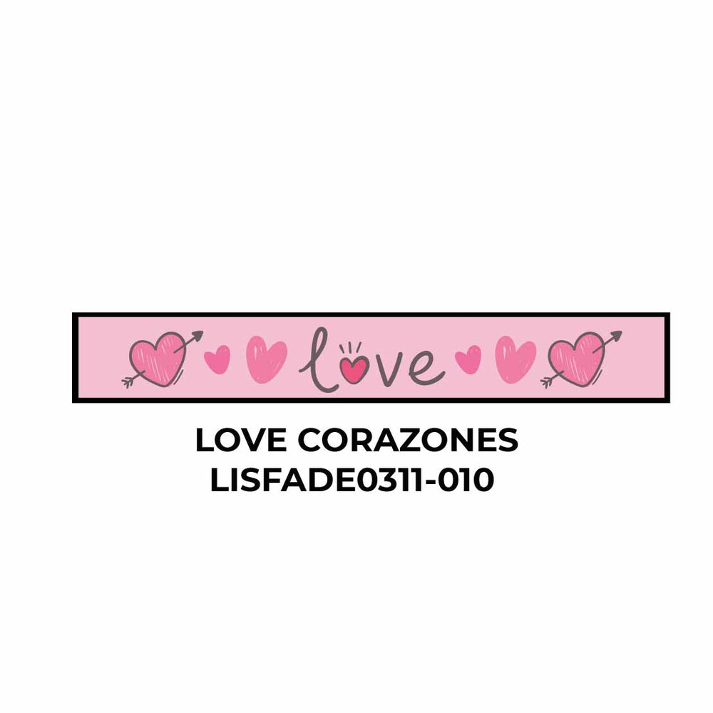 Listón Fantasía Decorado San Valentín
