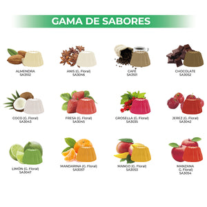 SABORES PARA GELATINA