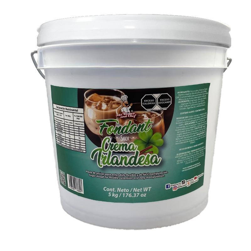 Fondant en Pasta Blanco Crema Irlandesa 5 kg