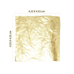 Lámina Oro 4.33 X4.33 cm