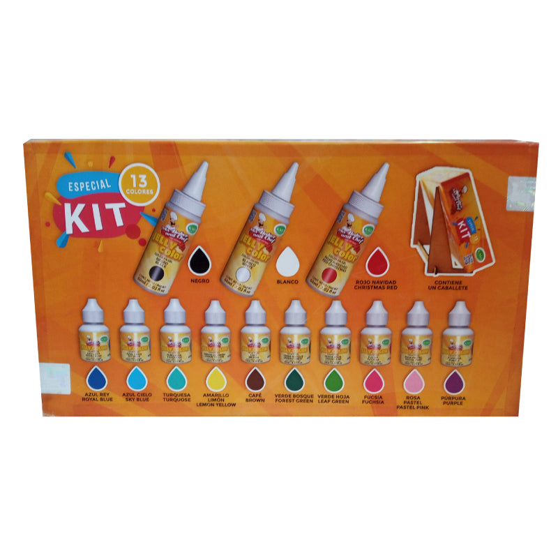 Kit de Jelly Color (3 de 60 ml u 10 De 10 ml)