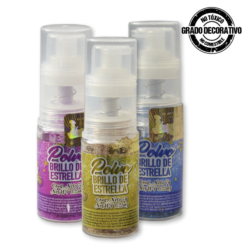 Polvo Brillo de Estrellas 7g